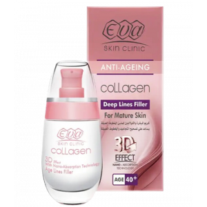 EVA SKIN CLINIC ANTI-AGEING COLLAGEN DEEP LINES FILLER FOR MATURE SKIN OF AGEING +40 — 50 ML CREAM